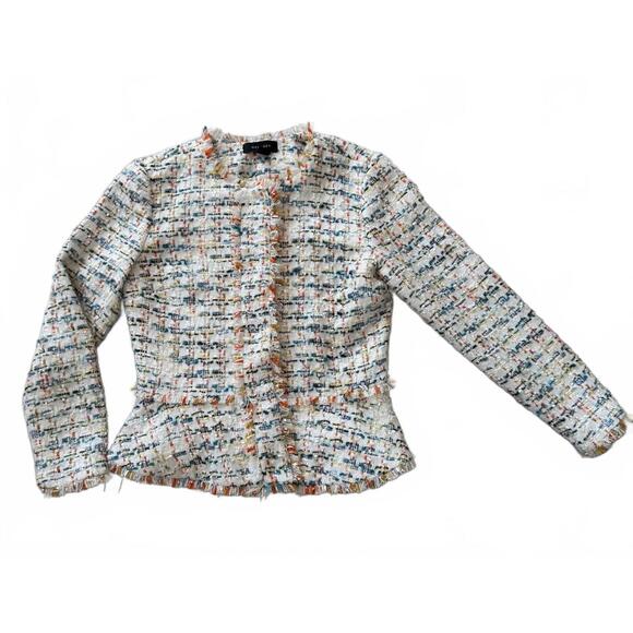 Halogen Women Tweed Blazer Jacket Petite XS - Picture 1 of 8